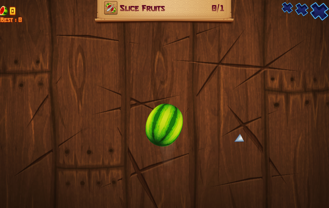 Fruit Ninja Game Screenshot